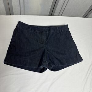 Women’s Express Low Rise Y2K Cuffed Denim Shorts - Size 8